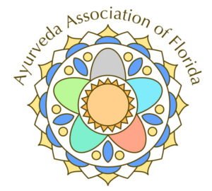 Logo for Ayurveda Association.